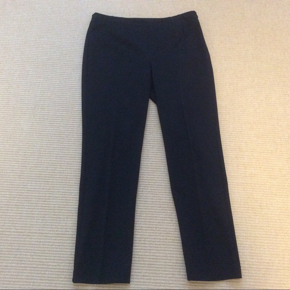 Talbots Black Bi-Stretch Straight Leg Pants - 12 - Picture 1 of 10